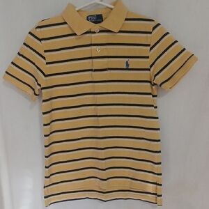 Polo by Ralph Lauren Yellow Striped Kids Polo Shirt